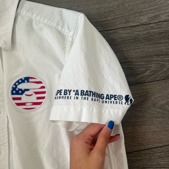 BAPE button up - Picture 4 of 5
